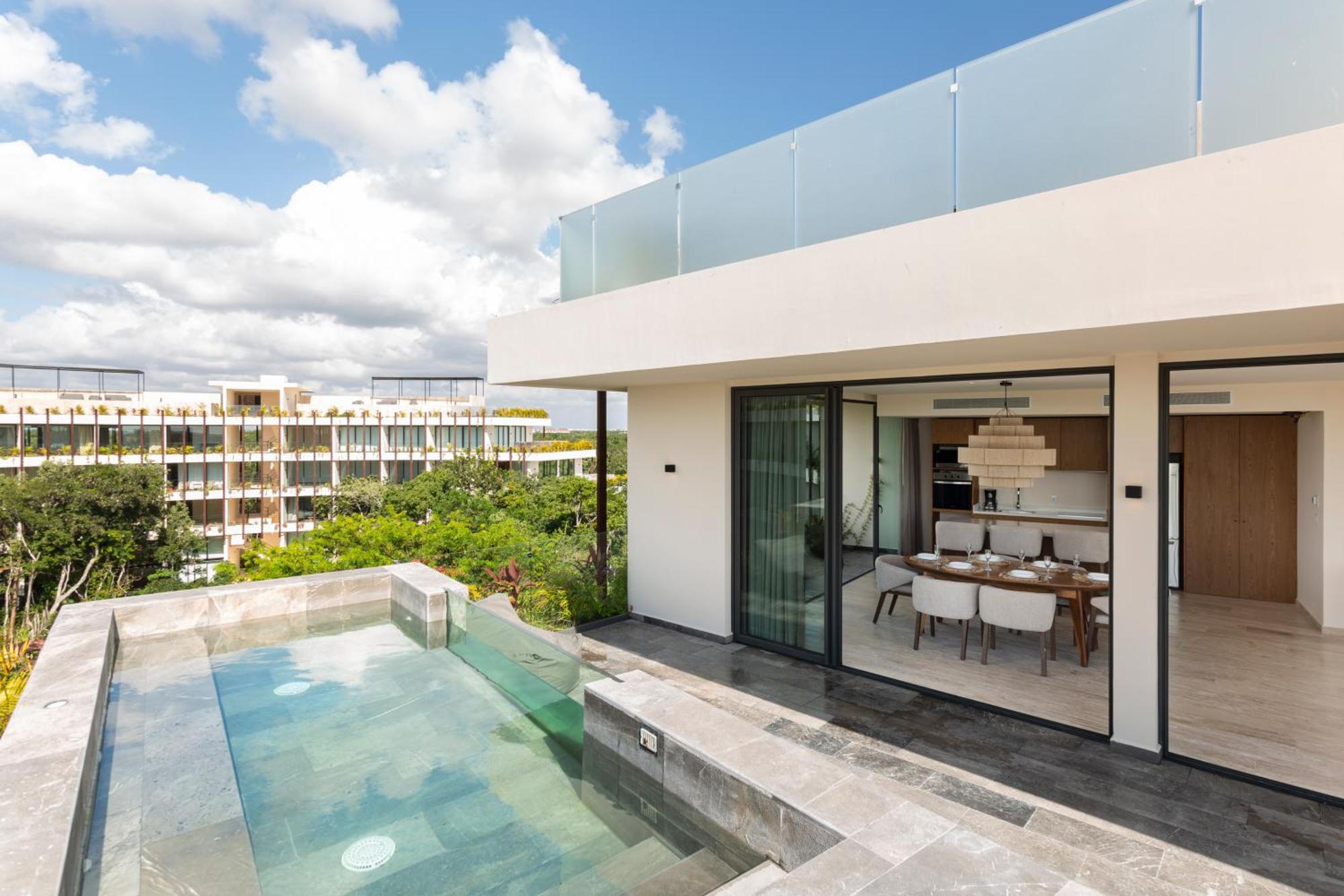 Mistiq Temple II Luxury Apartment Tulum Exterior photo
